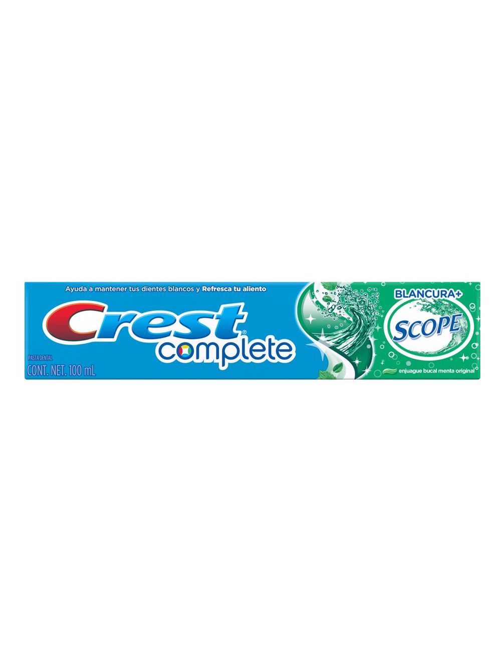 Pasta Dental Crest Complete Tubo Con 100 mL