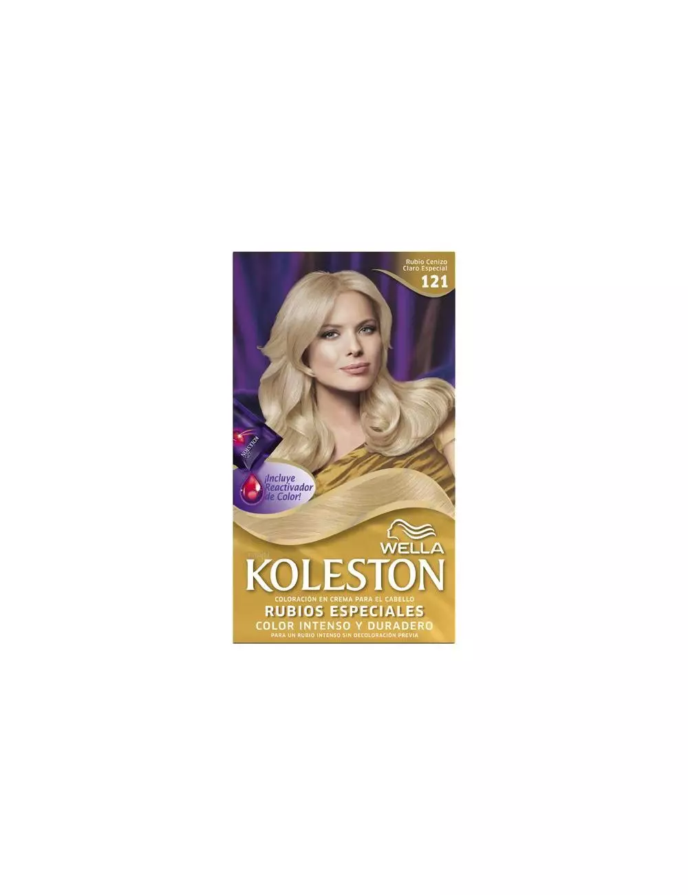 Koleston Tinte para Cabello en Crema No 121, Rubio Cenizo Claro Especial