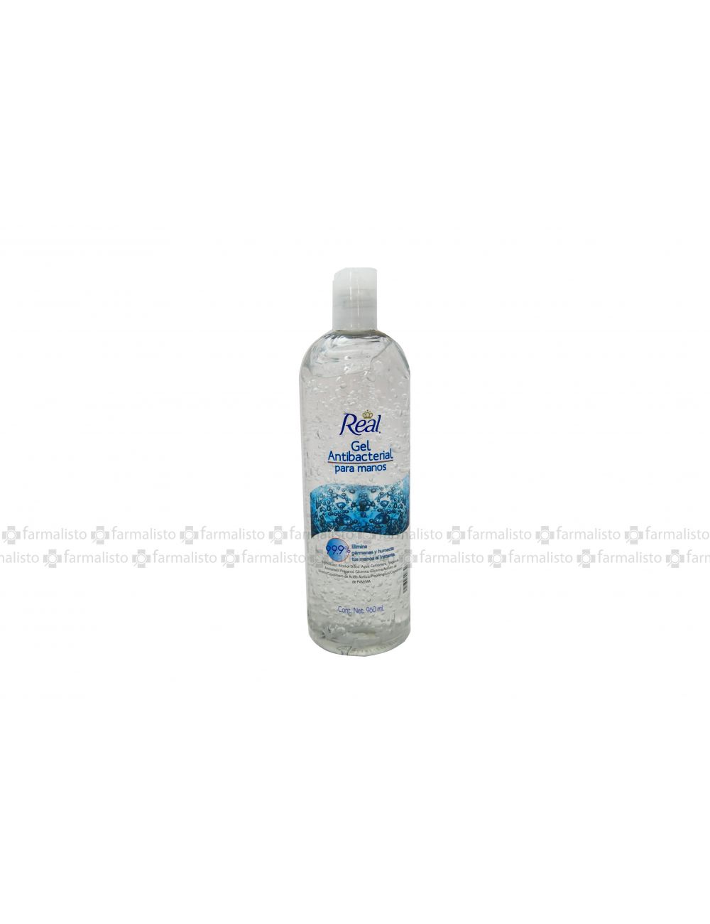 Gel Antibacterial Para Manos Botella Con 960 mL