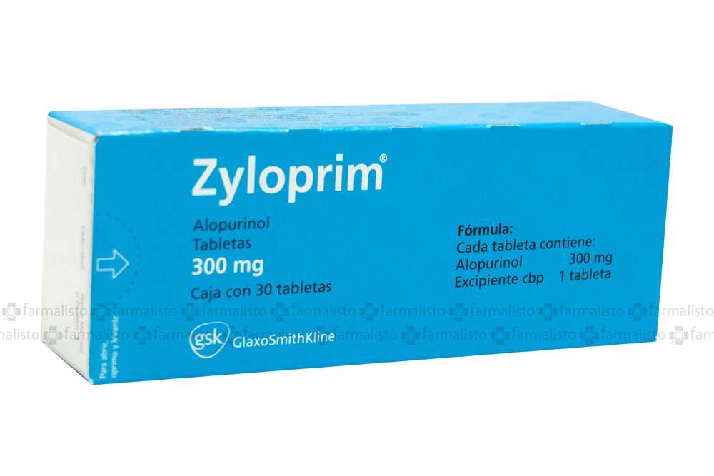 No Zyloprim 300 mg Caja Con 30 Tabletas