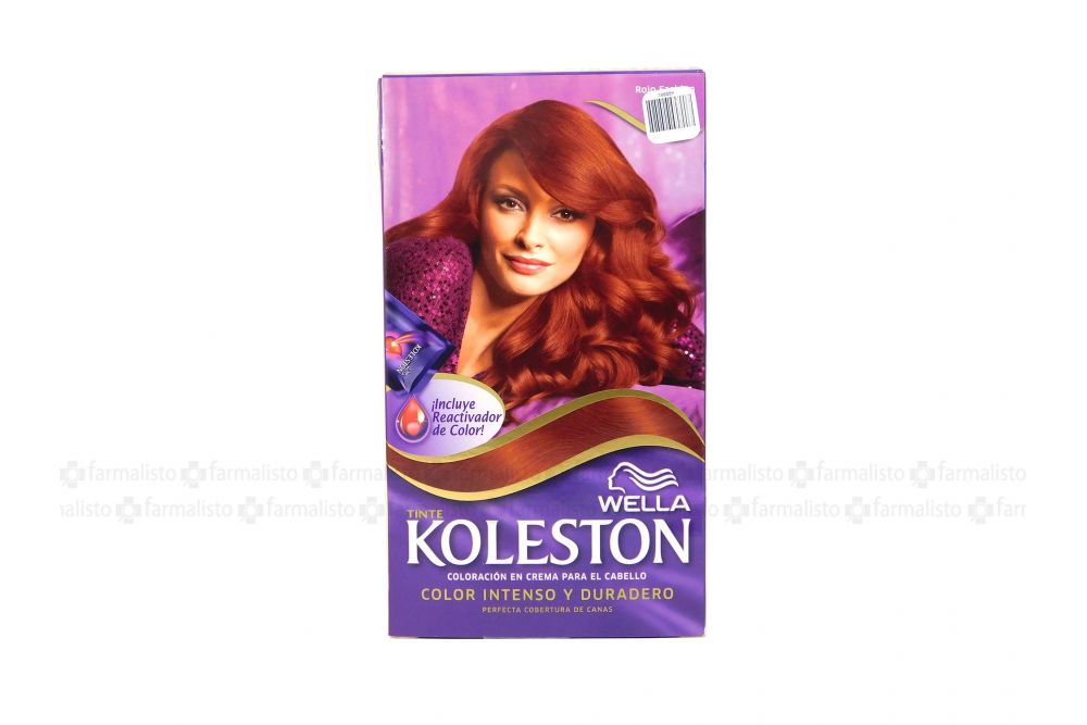 Koleston Tinte En Crema Caja Con 1 Aplicación Color 764 Rojo Fashion