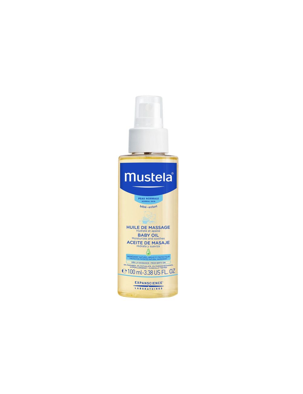 Mustela Aceite De Masaje 100 mL