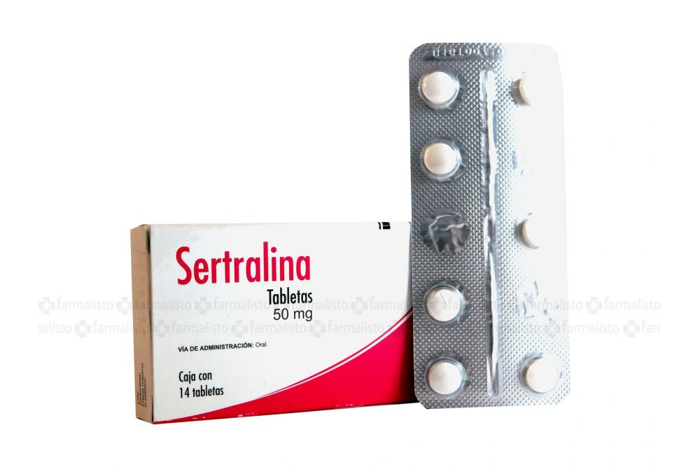 Precio Sertralina 50 mg con 14 tabletas | Farmalisto MX