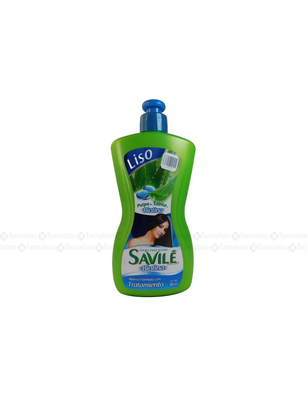 Savile Biotina Crema Para Peinar Liso Botella Con 300 mL