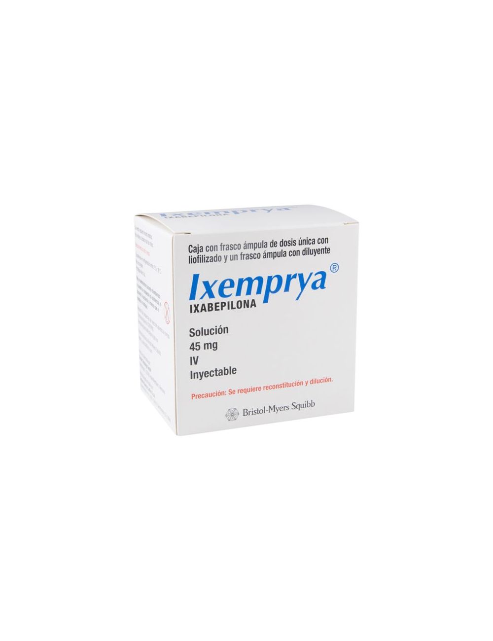 Ixemprya® 45 mg (Ixabepilona) - 1 Frasco Ámpula - Bristol Myers Squibb - RX3
