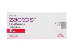 Zactos 30 mg Con 7 Tabletas