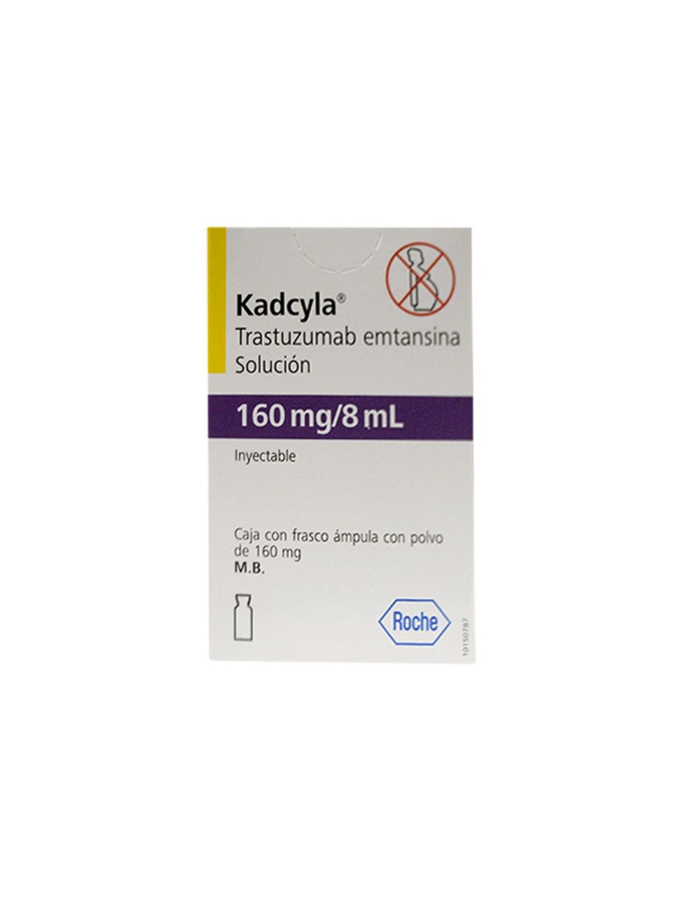 Kadcyla® 160 mg/8 ml  (Trastuzumab Emtansina) - Frasco Ámpula - Roche