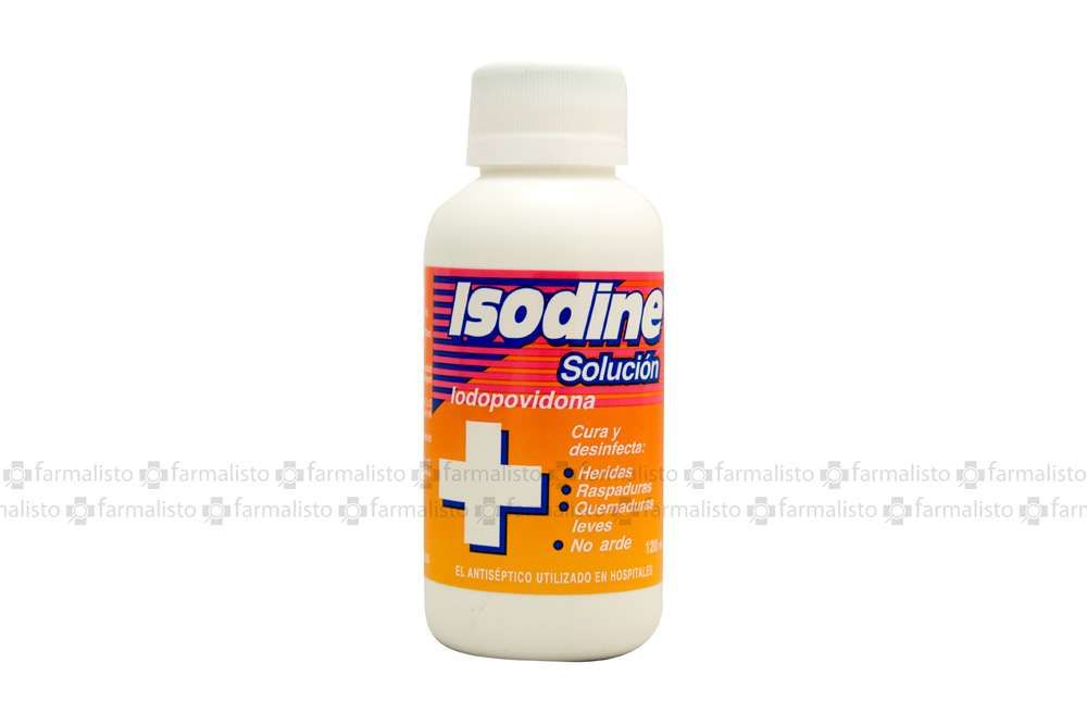 No Isodine Solución Frasco Con 120 mL