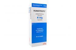 Humatrope 6 mg Solución Inyectable Caja Con Cartucho - RX3