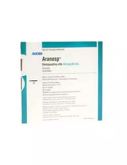 Aranesp® 60 mcg/0.3 ml (Darbepoetina Alfa) - 4 Jeringas Prellenadas - Amgen - RX3