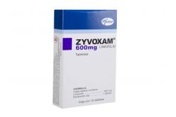 Zyvoxam 600 mg Caja Con 10 Tabletas - RX2