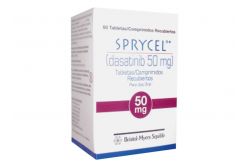 Sprycel 50 mg Frasco Con 60 Tabletas