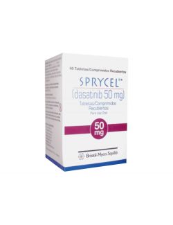 SPRYCEL® 50 mg (Dasatinib) - 60 Tabletas Recubiertas - Bristol Myers
