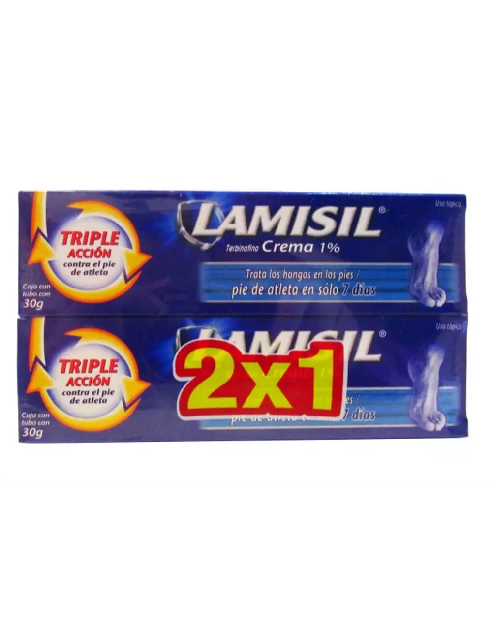 Lamisil Crema 1% Caja Con Tubo Con 30 g - 2x1