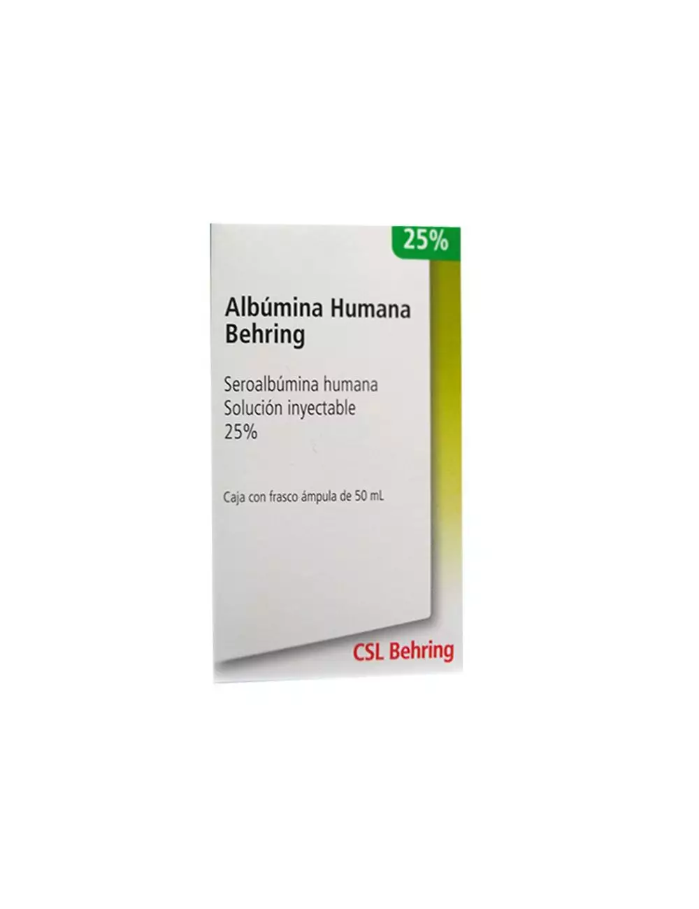 ALBUMINA HUMANA 25%  AMP C/50 ML FCO