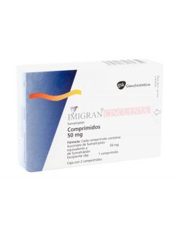 Imigran 50 mg Caja con 2 comprimidos