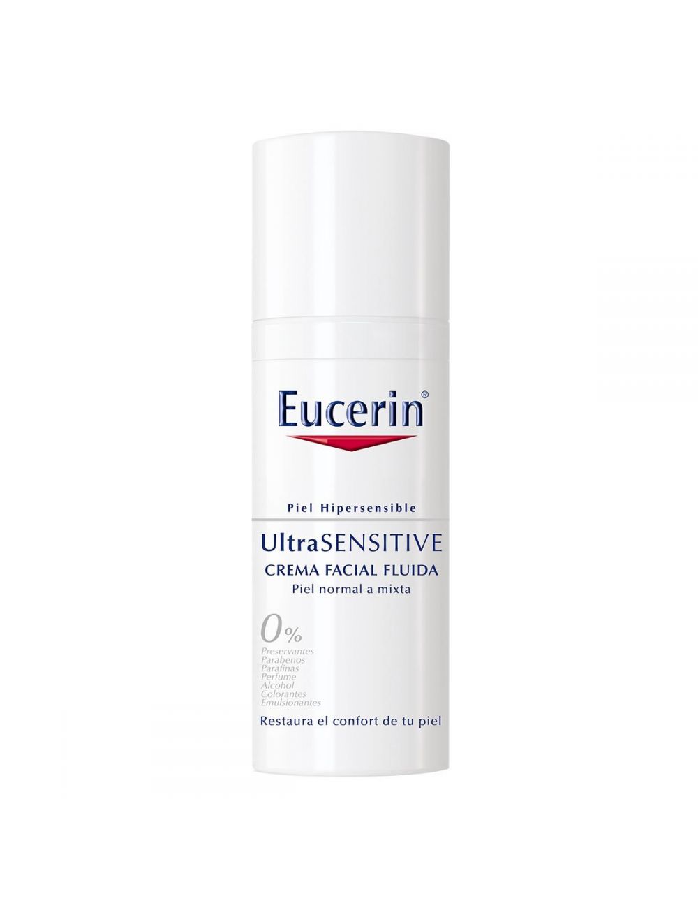 Crema Eucerin Ultra Sensitive Caja Con Frasco de 50 mL Crema Eucerin Ultra Sensitive Caja Con Frasco de 50 mL