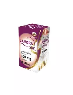 LAMDRA® 100 mg (Lamotrigina) - 20 Tabletas - Laboratorio Médico Químico Biológico