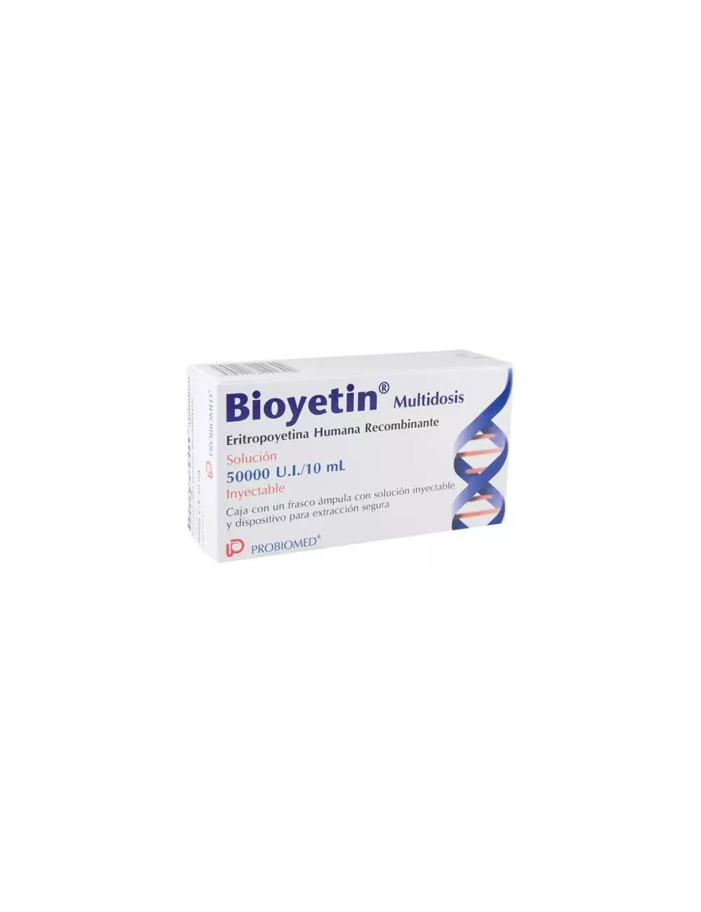 BIOYETIN® 50,000 UI/10ml (Eritropoyetina Humana) - Solución Inyectable - Probiomed - RX3