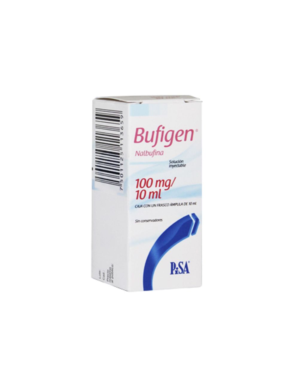 Bufigen 100mg/10mL Caja Con 1 Frasco Ámpula Con 10mL RX1