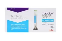 Trulicity Solución Inyectable 1.5 mg / 0.5 mL Caja Con 2 Plumas Precargadas - RX3