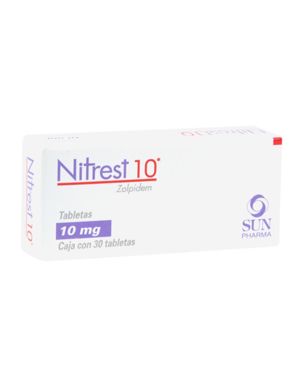 Nitrest 10* De 10 mg Caja Con 30 Tabletas RX1