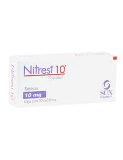 Nitrest 10* De 10 mg Caja Con 30 Tabletas RX1