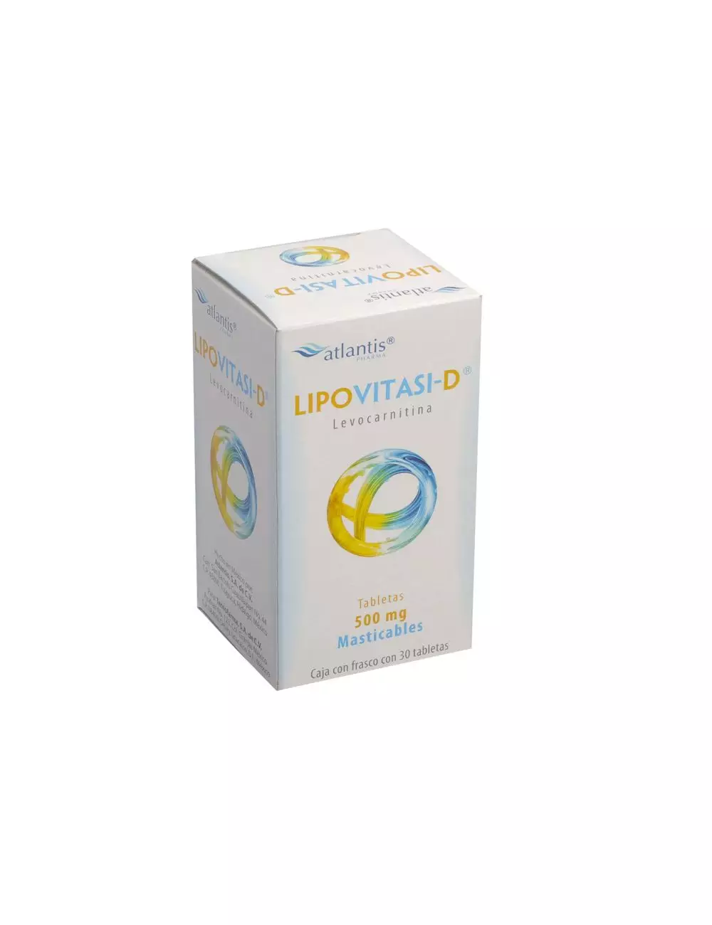 Lipovitasi-D 500 mg Caja Con 30 Tabletas