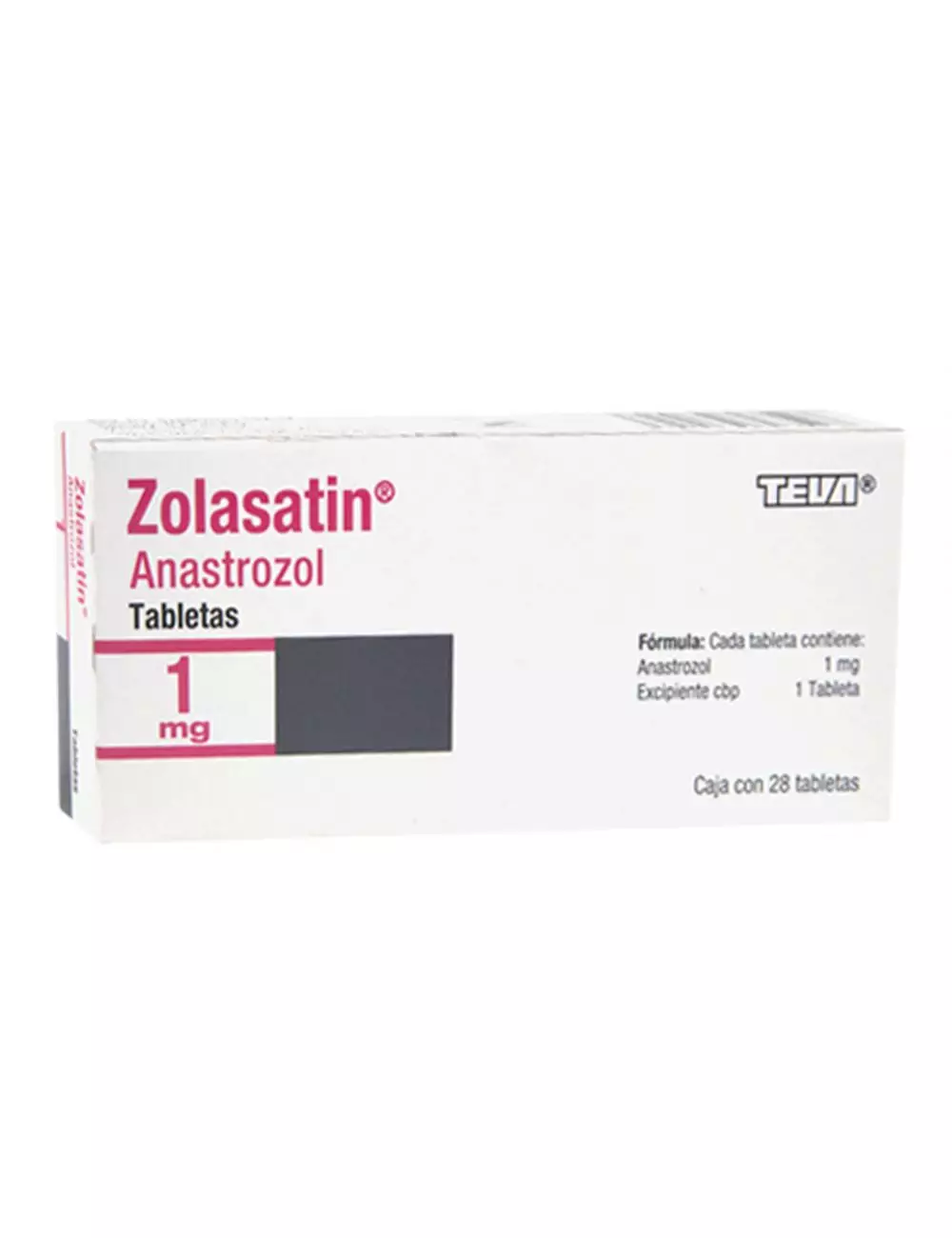 Zolasatin 1 mg Caja Con 28 Tabletas