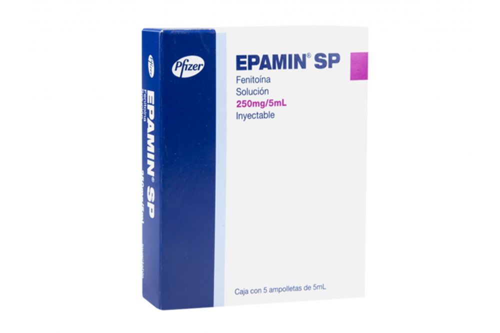 Epamin SP Solución Inyectable 250mg caja con 5 Ampolletas 5mL