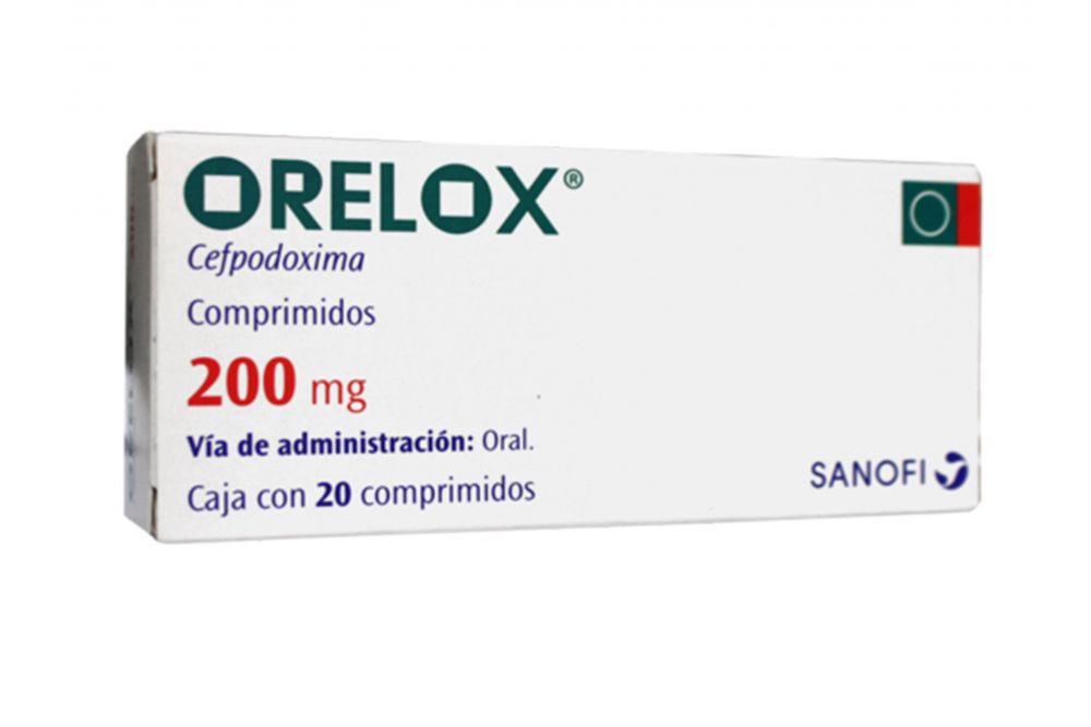 Orelox 200 mg Caja Con 20 Comprimidos - RX2