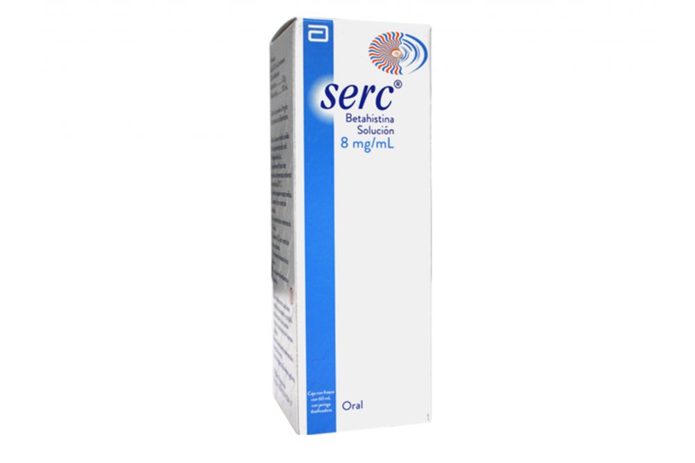 Serc 8 mg Solución Caja Con Frasco con 60 ml