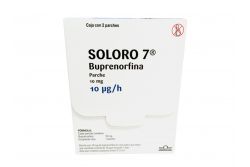 Soloro 7 Con 10 mg Caja con 2 Parches RX1