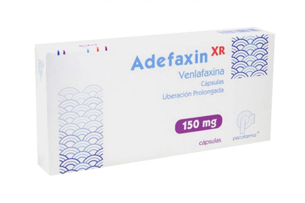 Adefaxin XR 150 mg Caja Con 10 Cápsulas