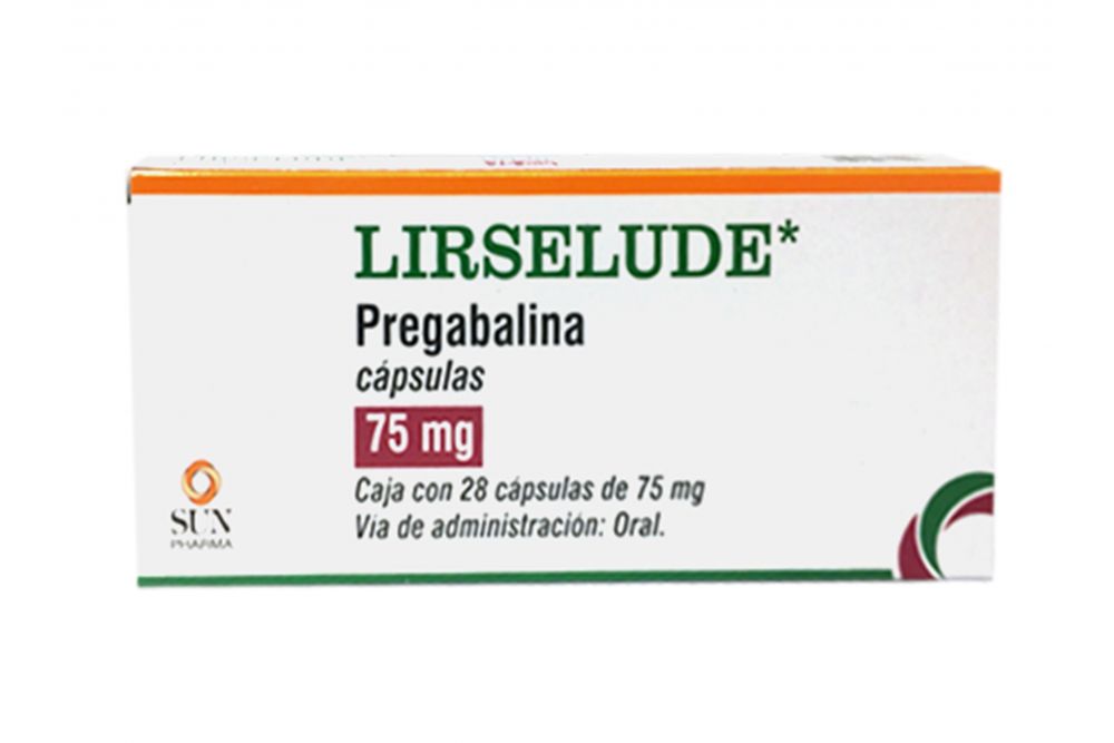 Lirselude 75 mg Caja Con 28 Cápsulas