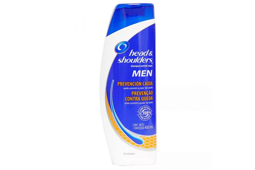 Head&Shoulders Men Shampoo Prevención Caída Botella Con 400mL