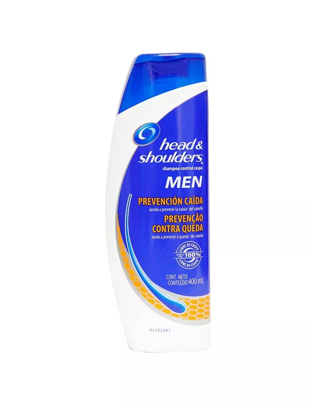 Head&Shoulders Men Shampoo Prevención Caída Botella Con 400mL