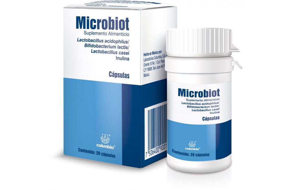 Microbiot Caja Con 20 Cápsulas