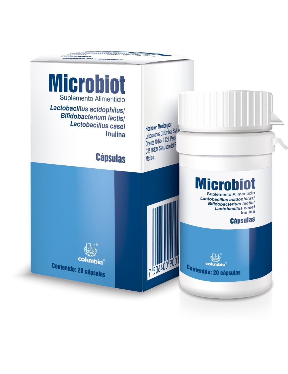 Microbiot Caja Con 20 Cápsulas