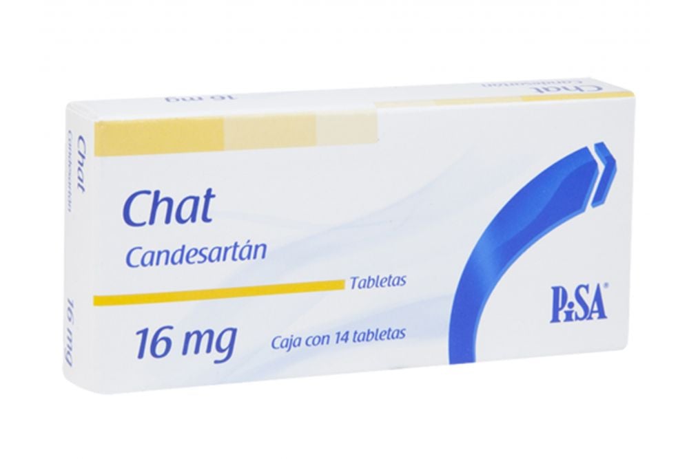 Chat 16mg Caja Con 14 Tabletas