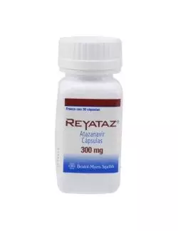 Reyataz® (Atazanavir) 300 mg - Frasco con 30 cápsulas | Bristol Myers Squibb
