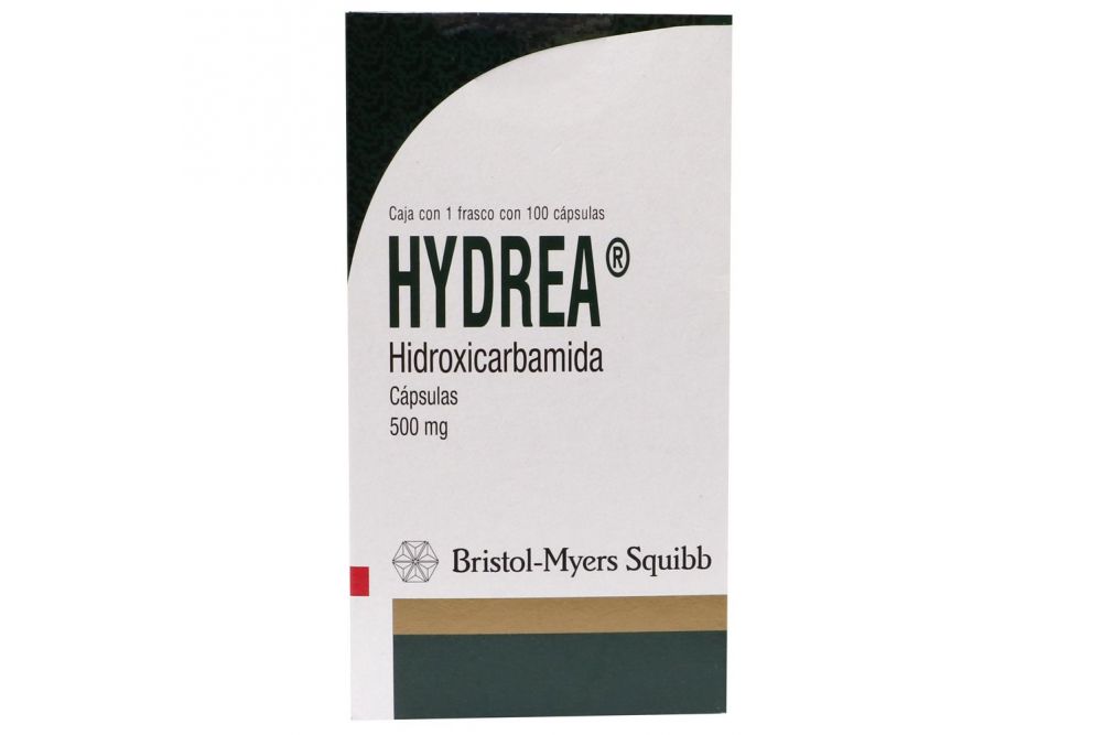 Hydrea 500 mg Caja Con 100 Cápsulas