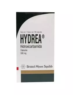 Hydrea 500 mg Caja Con 100 Cápsulas