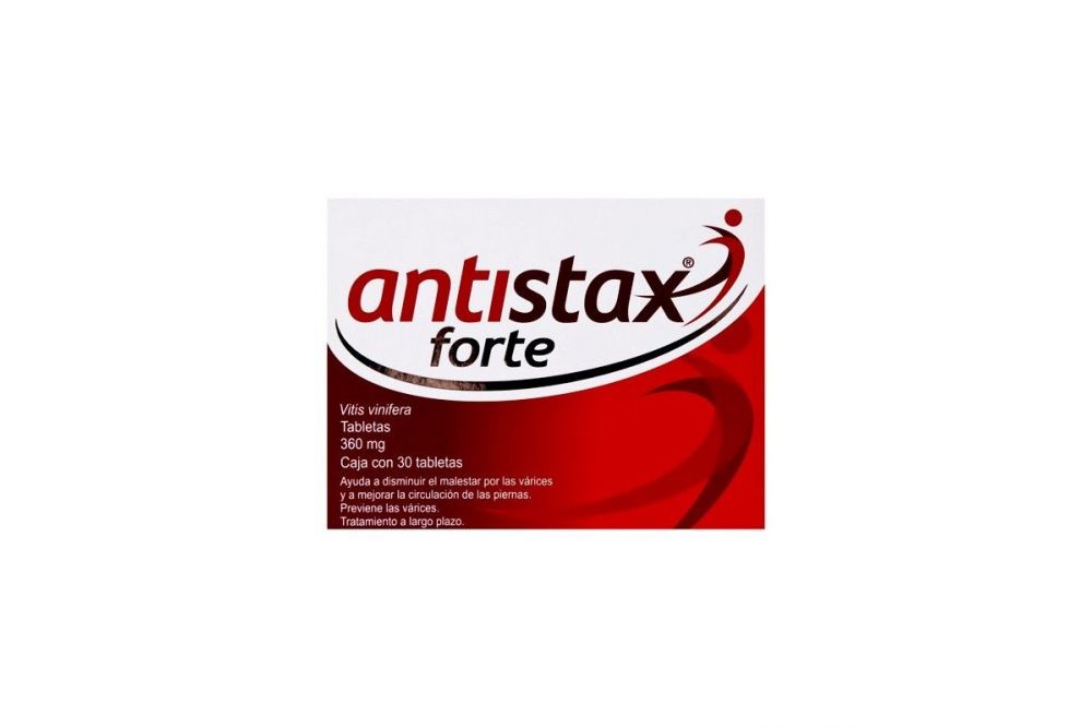 Antistax Forte Caja Con 30 Tabletas