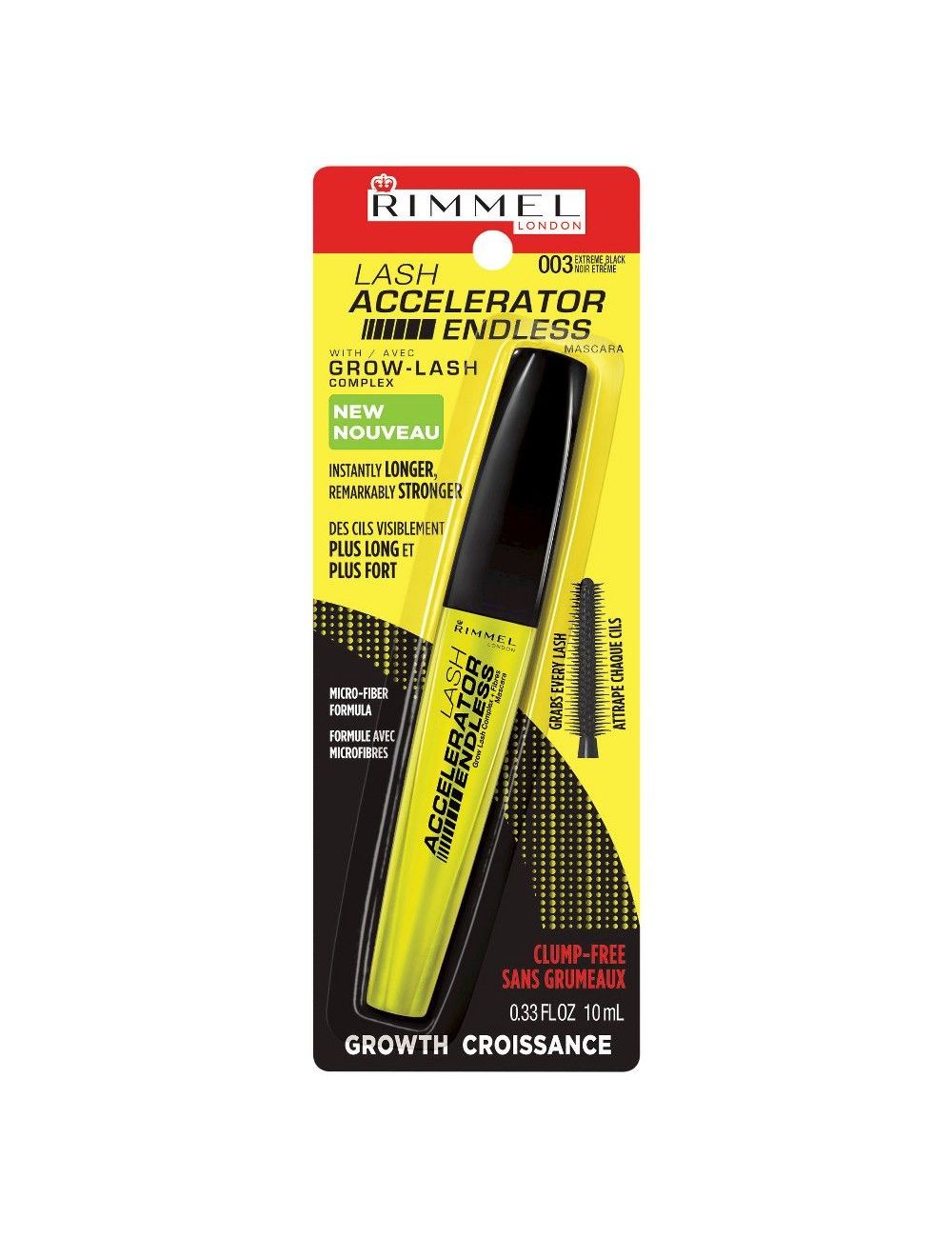 Rimmel London Lash Accelerator 0.33 Floz Pieza de 10 mL