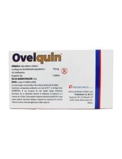 Ovelquin 750mg Caja Con 7 Tabletas - RX2