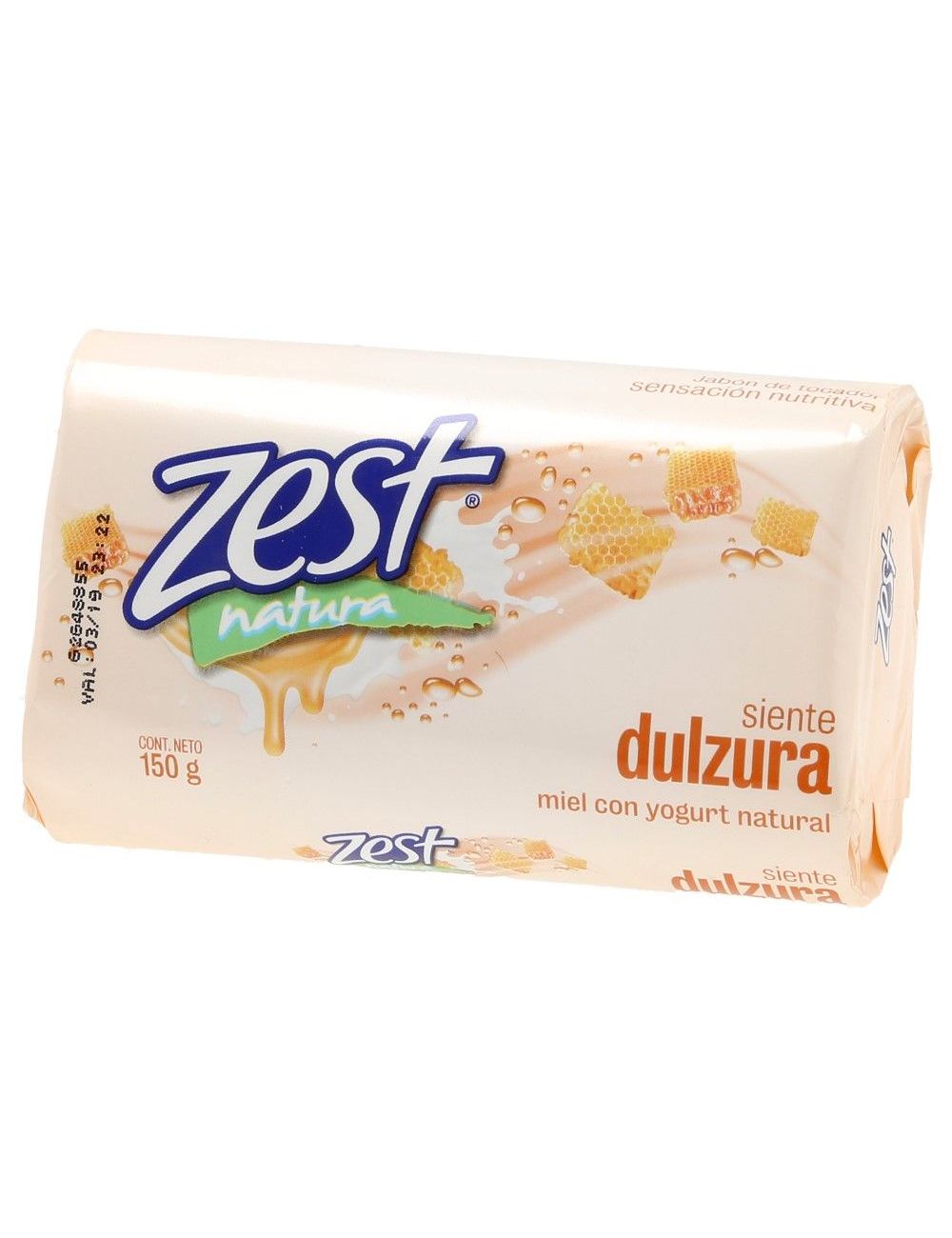 Jabón Zest-Natura Miel Yogurt 150 g