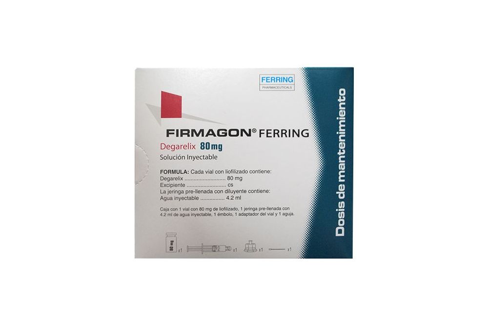 Firmagon 80 mg Caja Con Vial Para Preparar Suspensión Inyectable