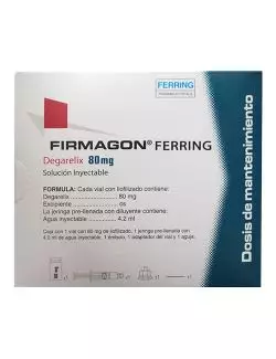 Firmagon® 80 mg (Degarelix) - Caja con 1 Vial de Liofilizado - Ferring Pharmaceuticals