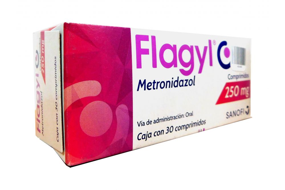 Flagyl 250mg Caja Con 30 Comprimidos